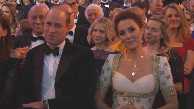 Prince William and Kate Middleton at the BAFTAs