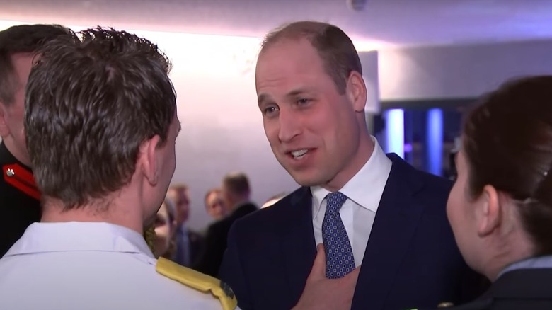 Prince William speaking