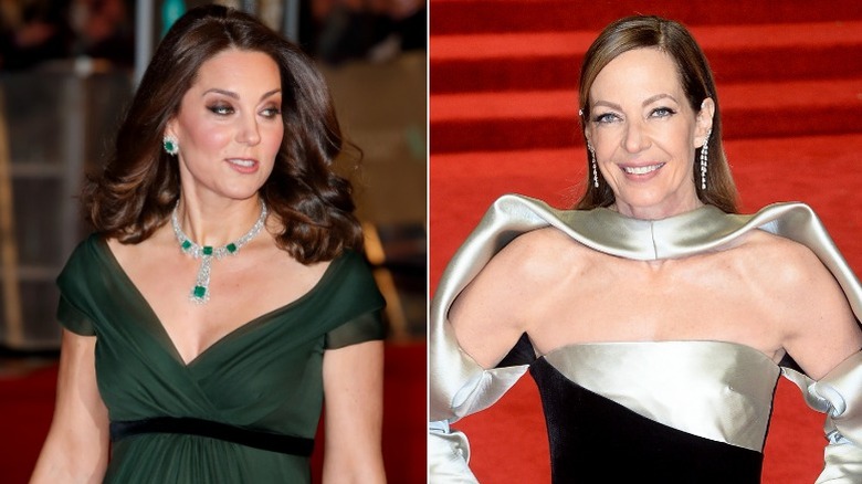 Kate Middleton and Allison Janney