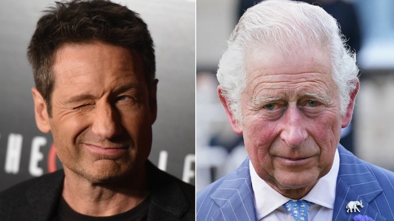 David Duchovny and Prince Charles