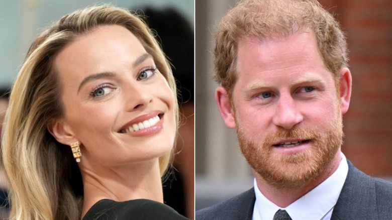 Margot Robbie and Prince Harry