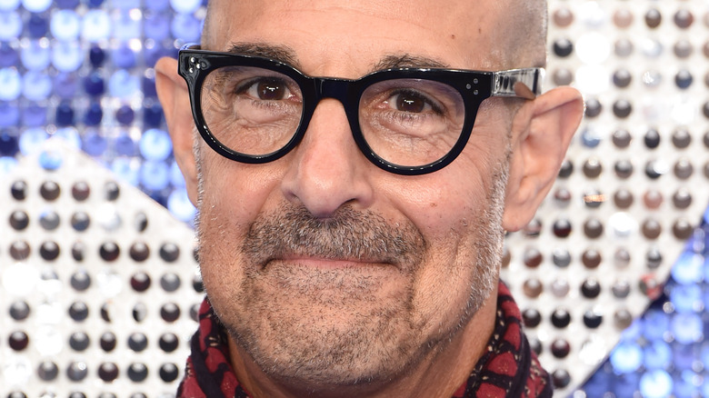 Stanley Tucci smiling