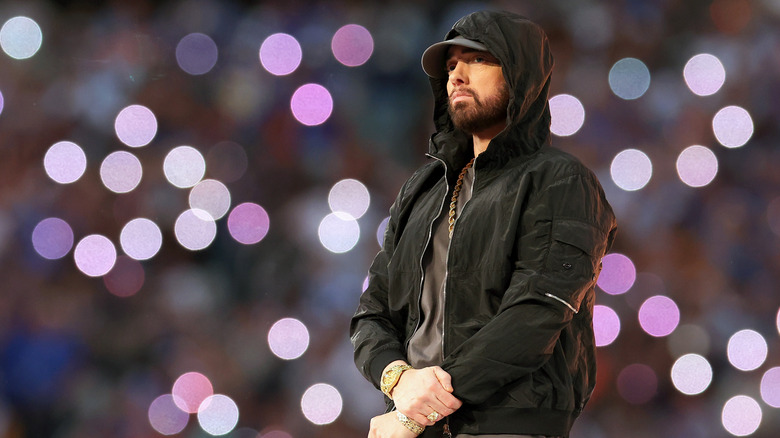 Eminem at the Super Bowl halftime show