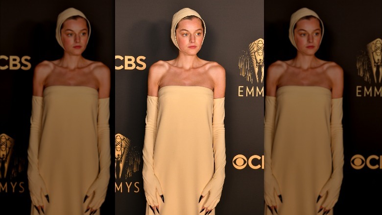 Emma Corrin at 2021 Emmys