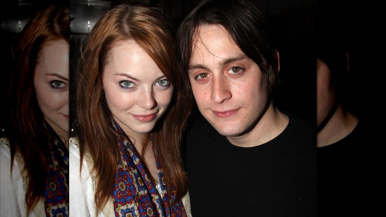 Kieran Culkin and Emma Stone