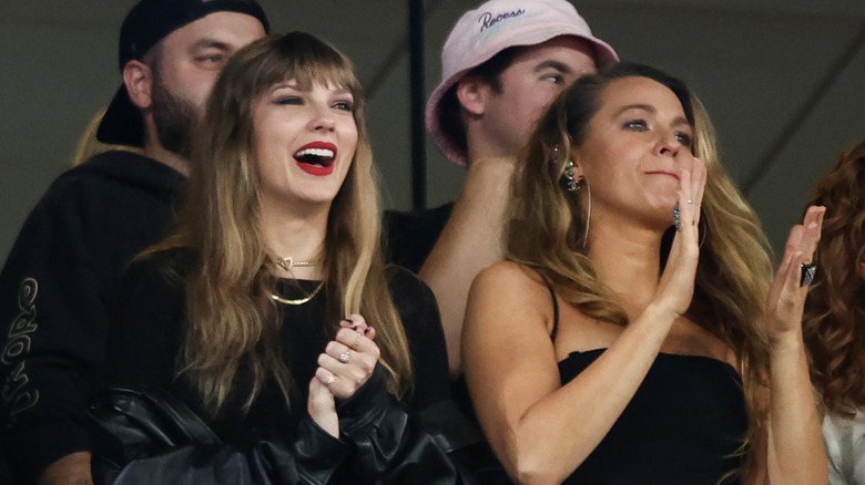 Taylor Swift Blake Lively Chiefs game