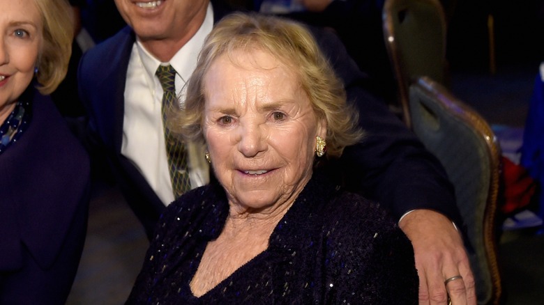 Ethel Kennedy smiling