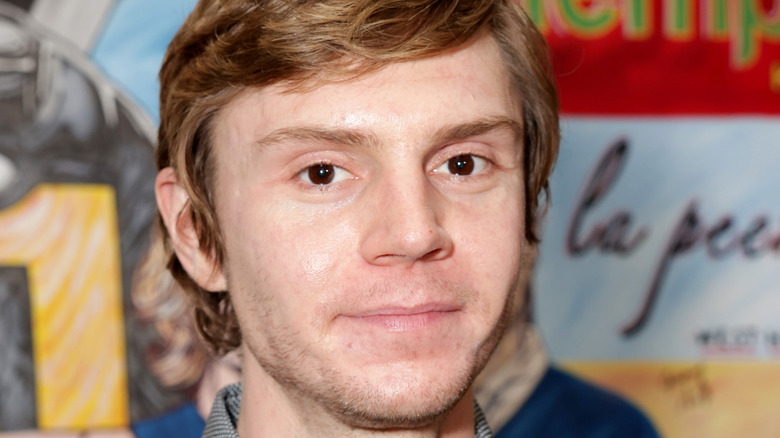 Evan Peters at red carpet event