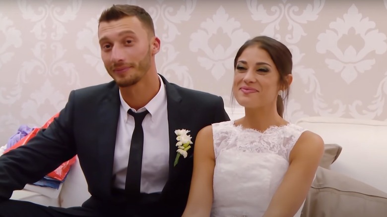 90 Day Fiance couple smiling