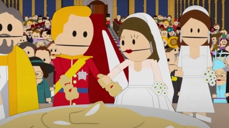 The Prince and Princess of Canada in South Park 