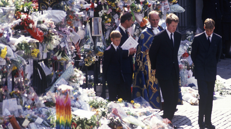 Prince Harry Diana's funeral