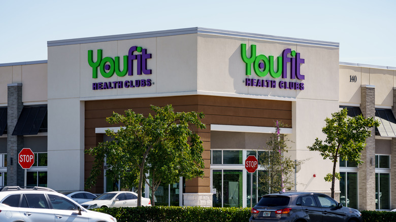 YouFit storefront and logo 