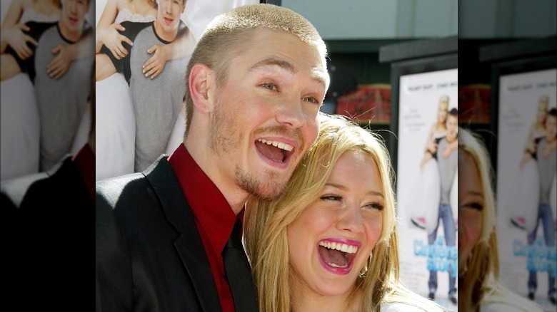 Hilary Duff and Chad Michael Murray at the "A Cinderella Story" premiere