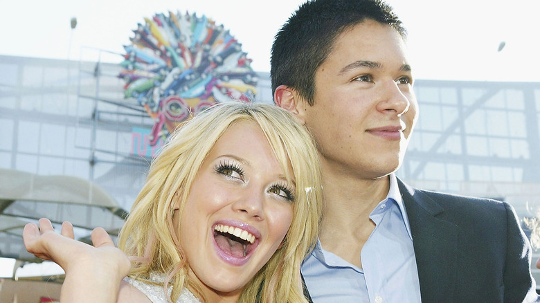 Hilary Duff and Oliver James at the "Raise Your Voice" premiere
