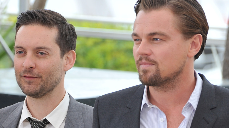 Leonardo DiCaprio and Tobey Maguire 