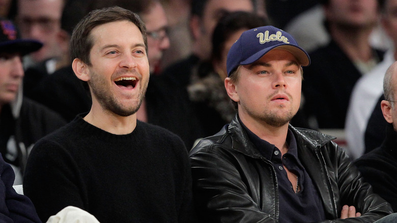 Tobey Maguire and Leonardo DiCaprio