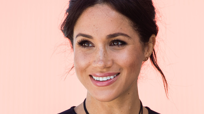 Meghan Markle smiling