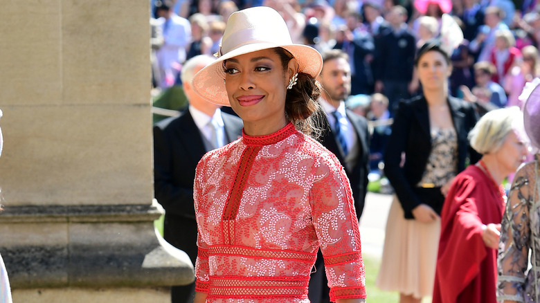 Gina Torres at the royal wedding