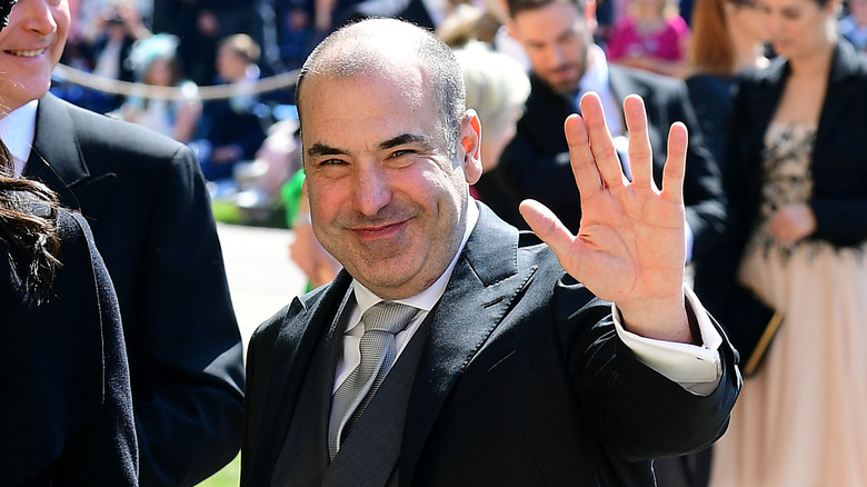 Rick Hoffman at the royal wedding