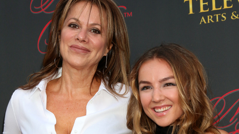 Nancy Lee Grahn and Lexi Ainsworth smiling