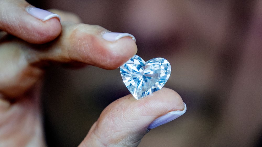 heart-cut diamond