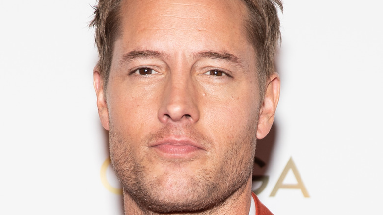 Justin Hartley posing