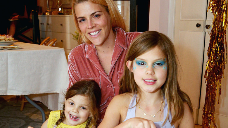 Busy Philipps with her daughters