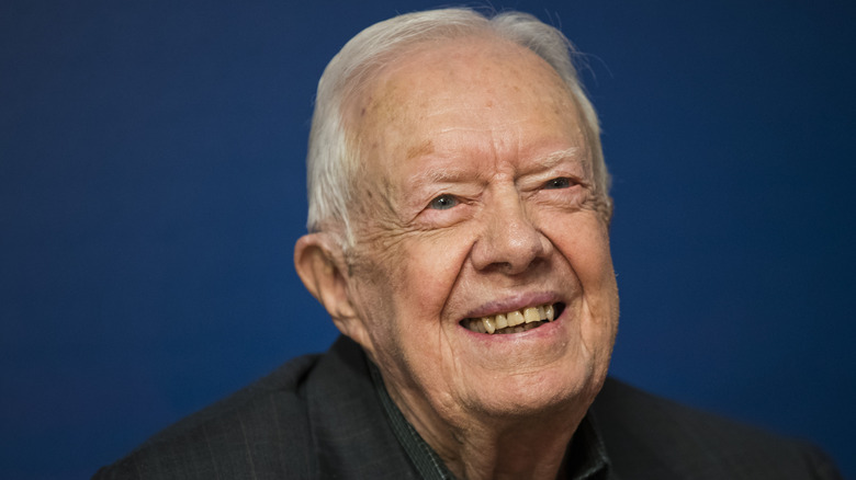 Jimmy Carter smiling