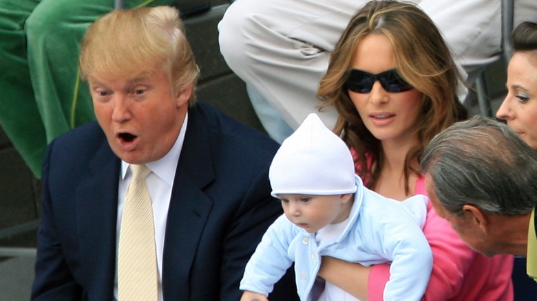 Donald Trump, Melania Trump, Barron Trump