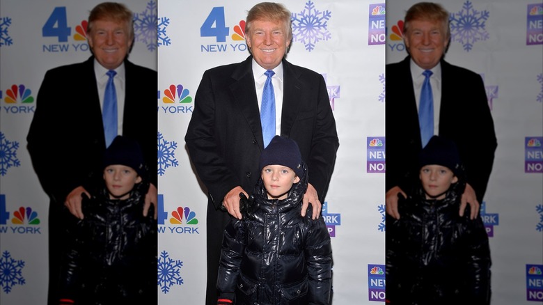 Donald Trump and Barron Trump