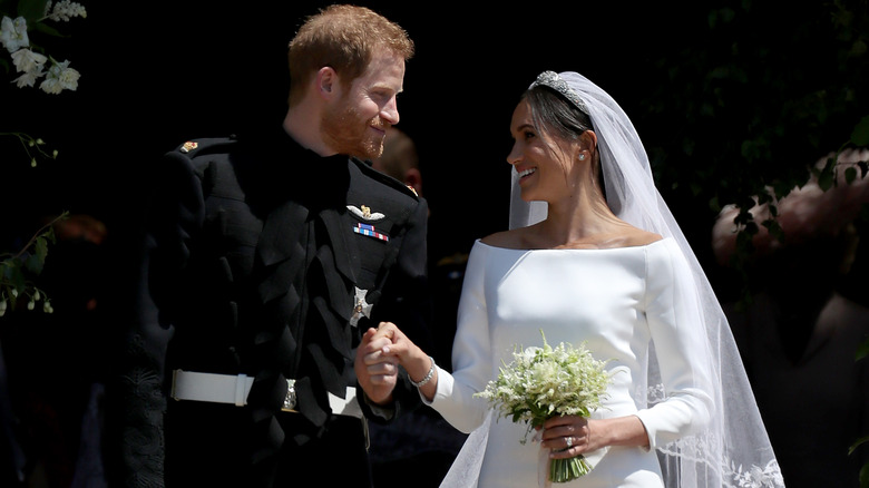 Prince Harry Meghan Markle wedding day