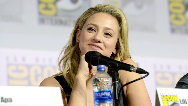 Lili Reinhart during Comic Con interview