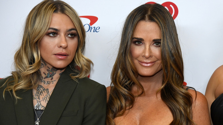 Morgan Wade and Kyle Richards attend the 2022 iHeartRadio Music Festival together