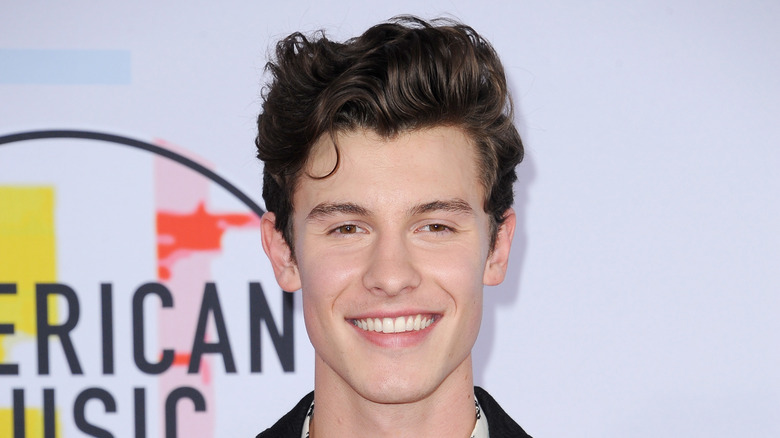 Shawn Mendes smiling