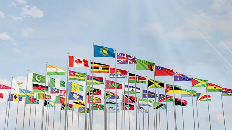Flags of commonwealth nations