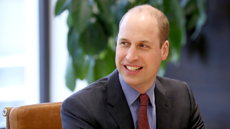 Prince William smiling 