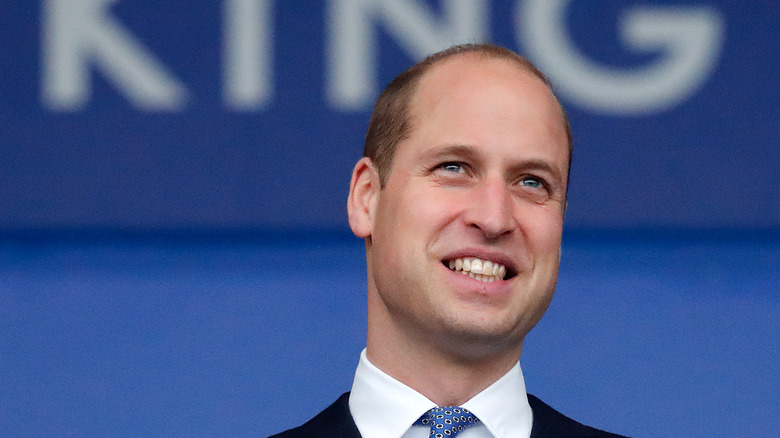 Prince William smiling 