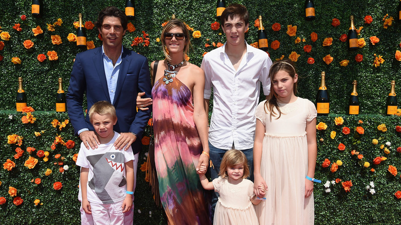 Nacho Figueras Delfina Blaquier and children