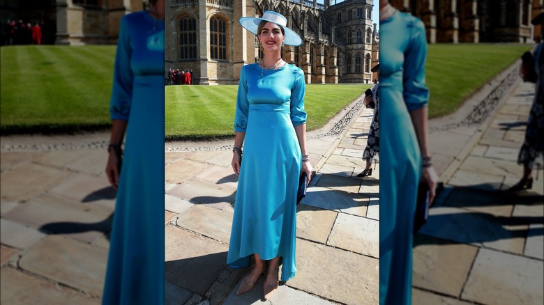 Delfina Blaquier at Meghan Markle and Prince Harry wedding