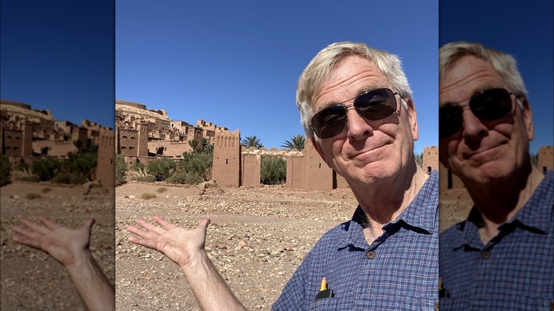 Rick Steves in a Moroccan selfie 