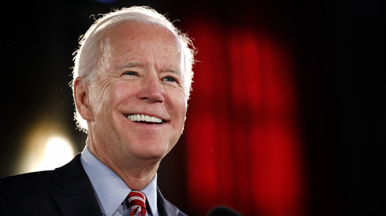 Joe Biden smiling 