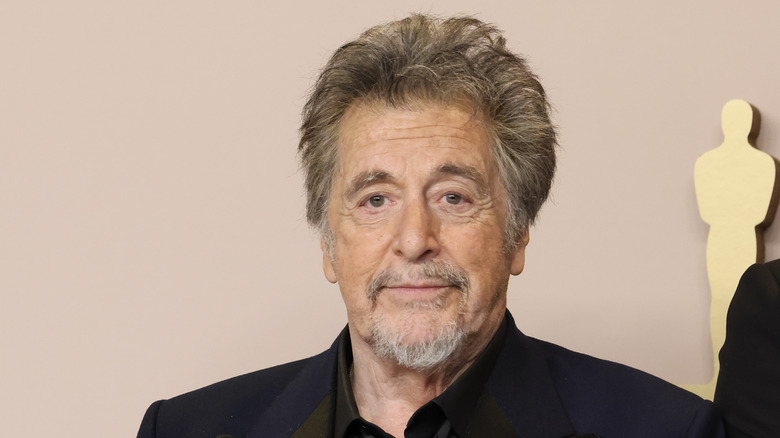 Al Pacino slightly smiling