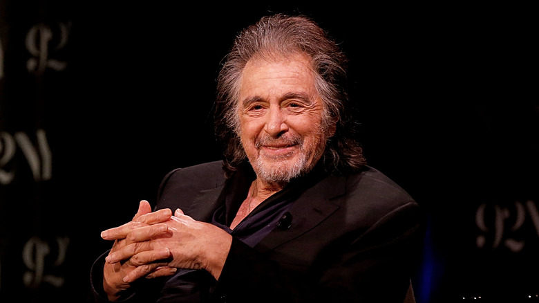 Al Pacino smiling