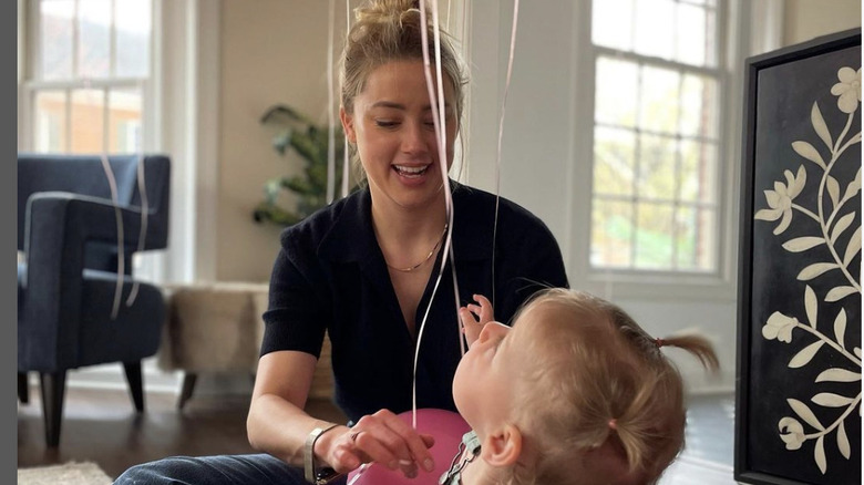 Amber Heard with Oonagh