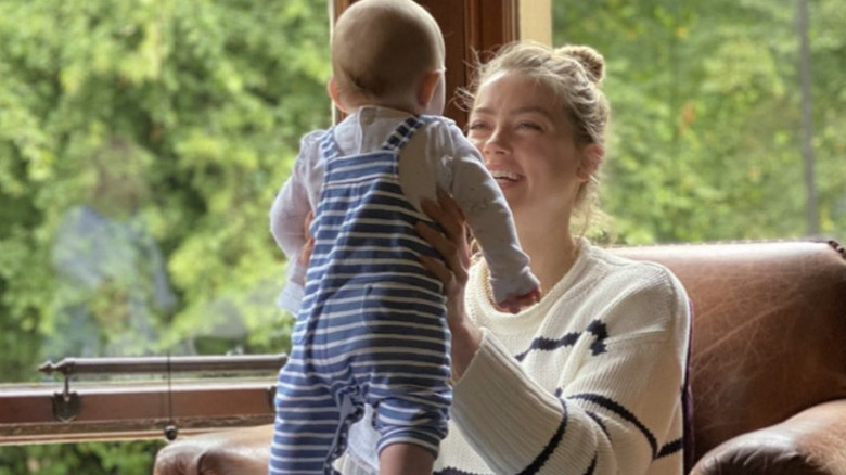 Amber Heard with Oonagh