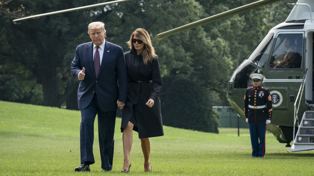 Donald and Melania on September 11