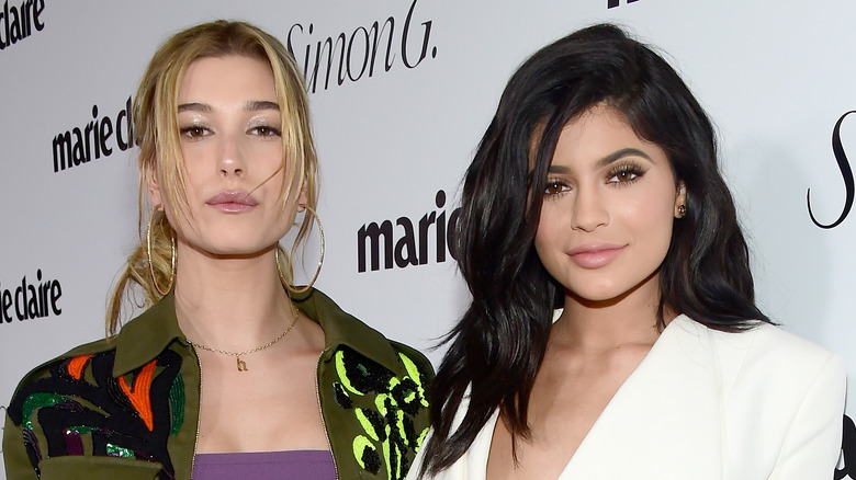 Kylie Jenner and Hailey Baldwin