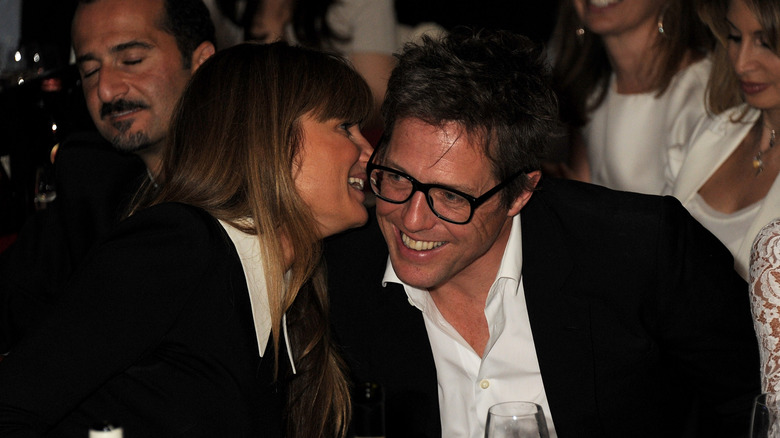 Hugh Grant and Jemima Khan in 2013