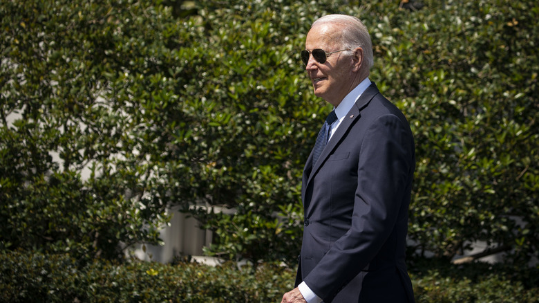 Joe Biden walking 