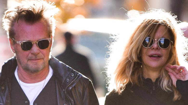 John Mellencamp and Meg Ryan 